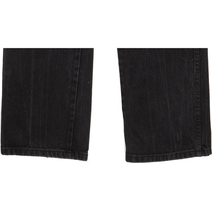 Wrangler Men Black Straight Regular Jeans W33 L33