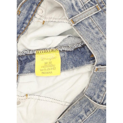 Wrangler Indiana Men Blue Straight Regular Jeans W33 L32