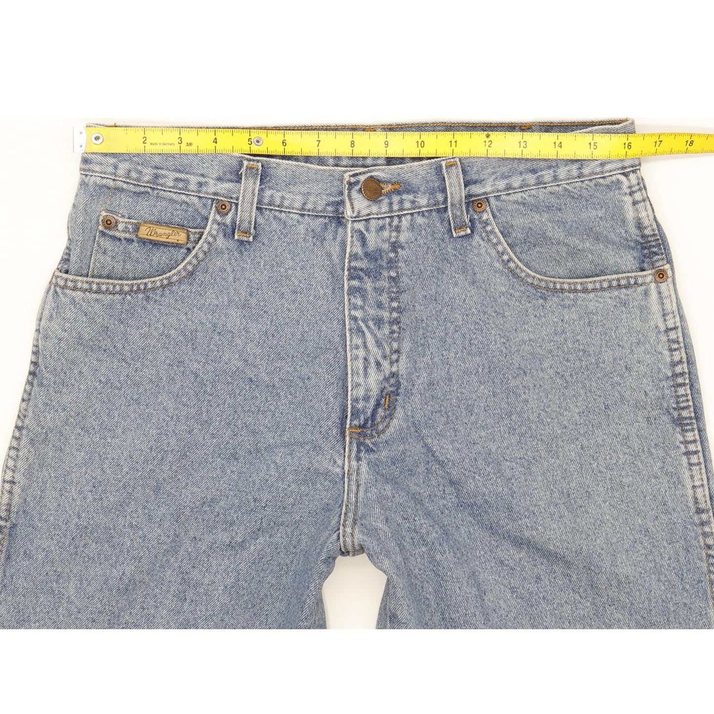 Wrangler Indiana Men Blue Straight Regular Jeans W33 L32