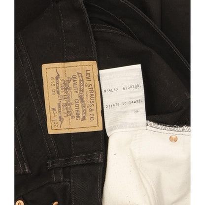 Levi's 615 Men Black Straight Regular Jeans W34 L32