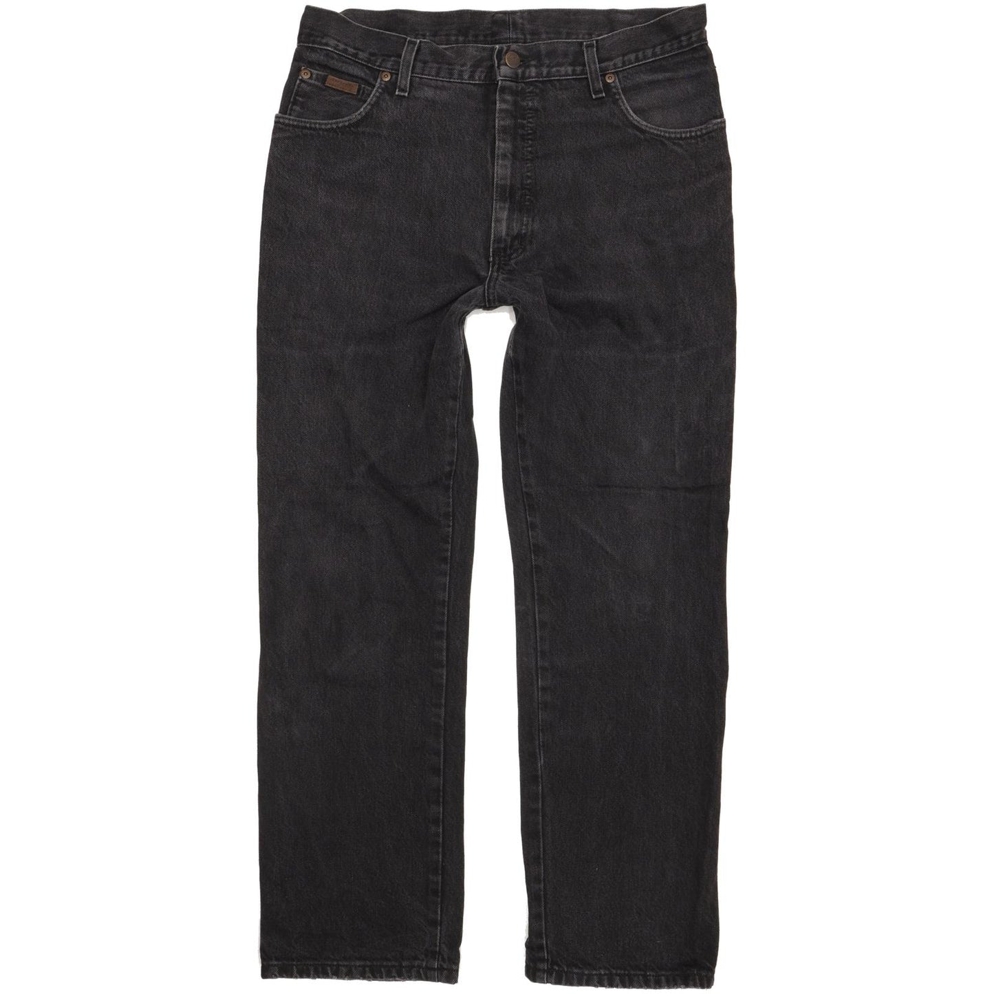 Wrangler Men Black Straight Regular Stretch Jeans W34 L30
