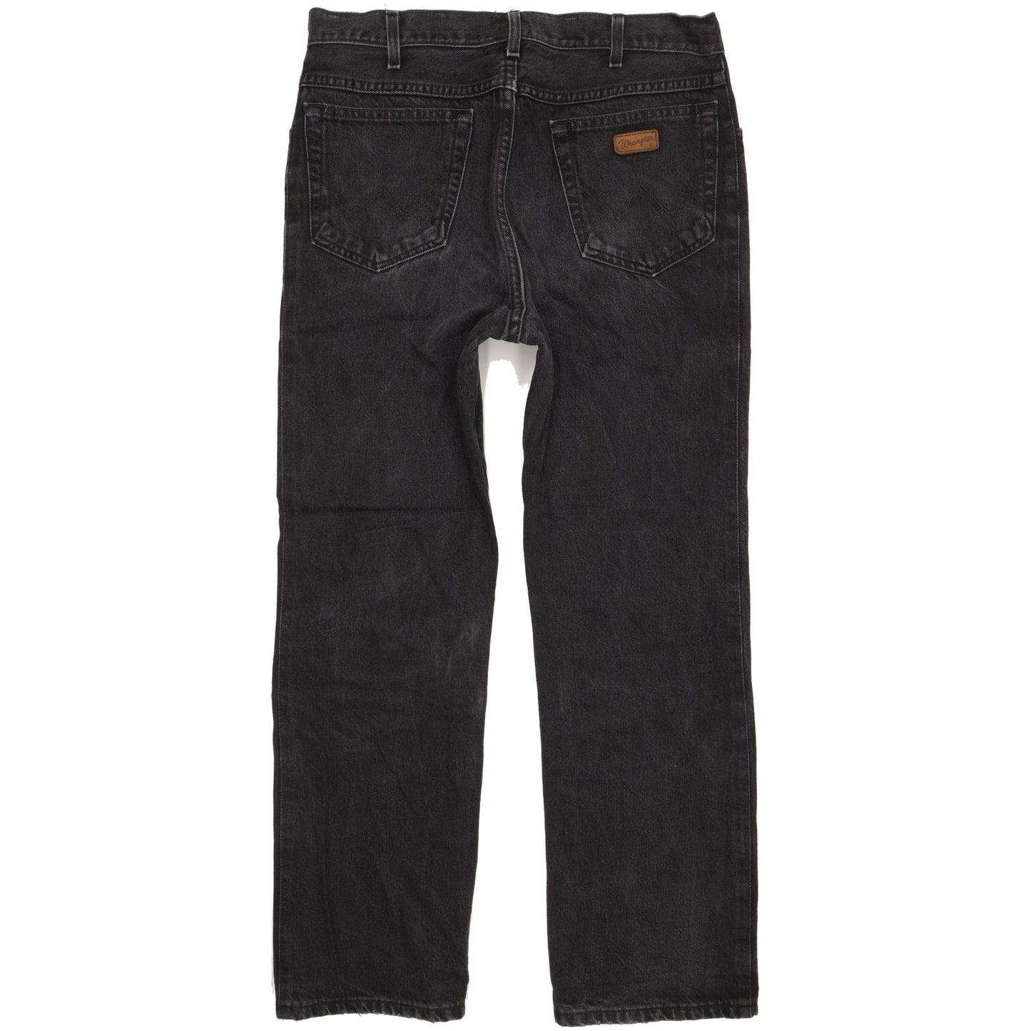 Wrangler Men Black Straight Regular Stretch Jeans W34 L30