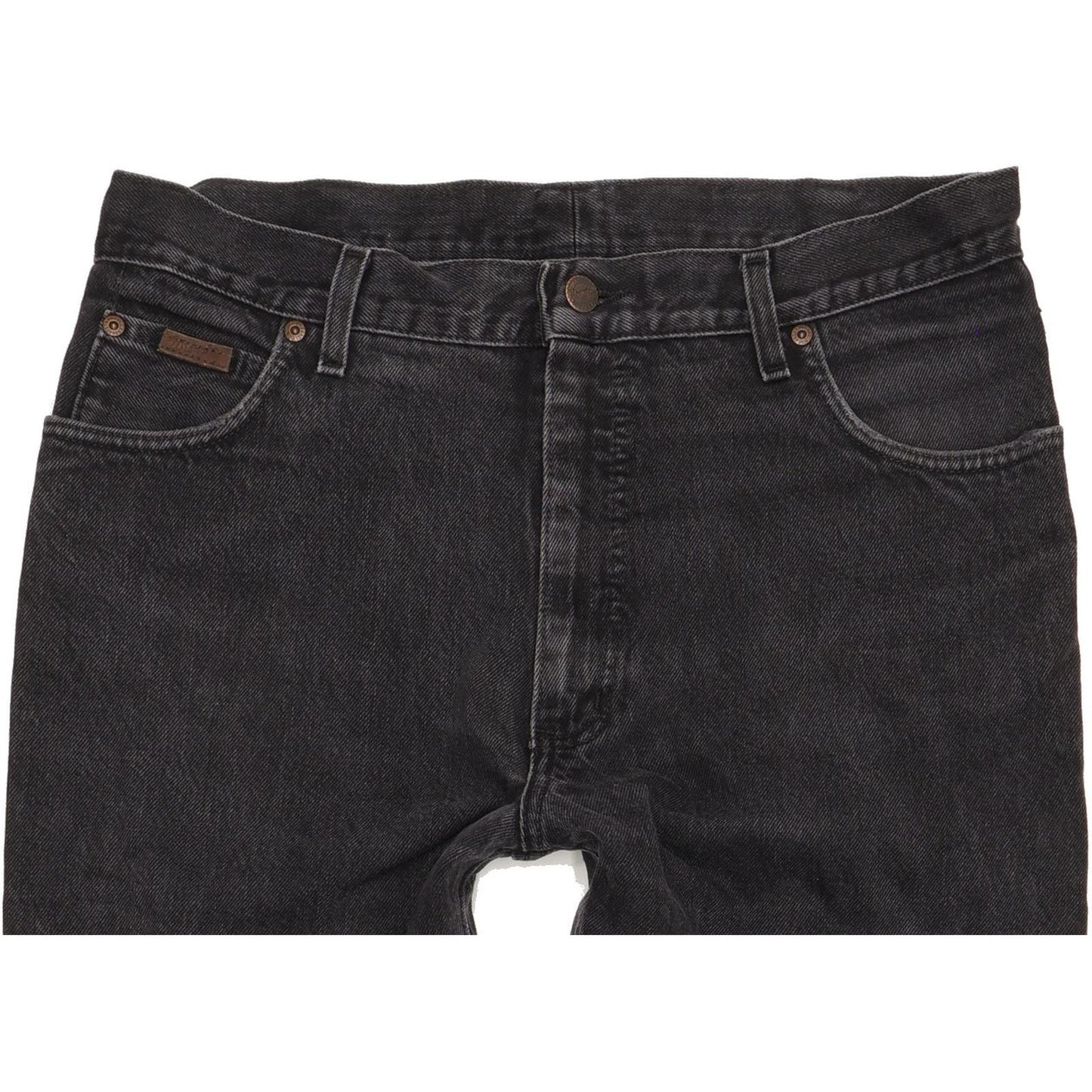 Wrangler Men Black Straight Regular Stretch Jeans W34 L30