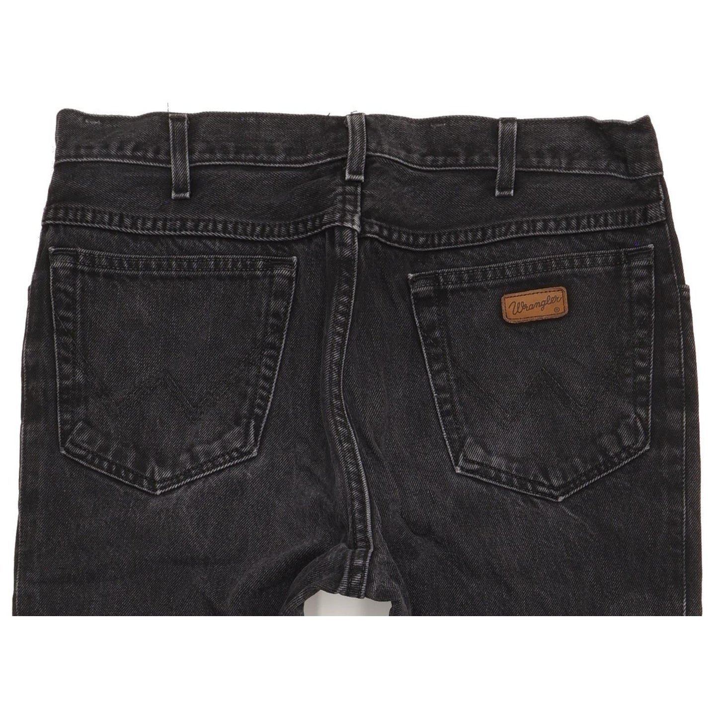 Wrangler Men Black Straight Regular Stretch Jeans W34 L30