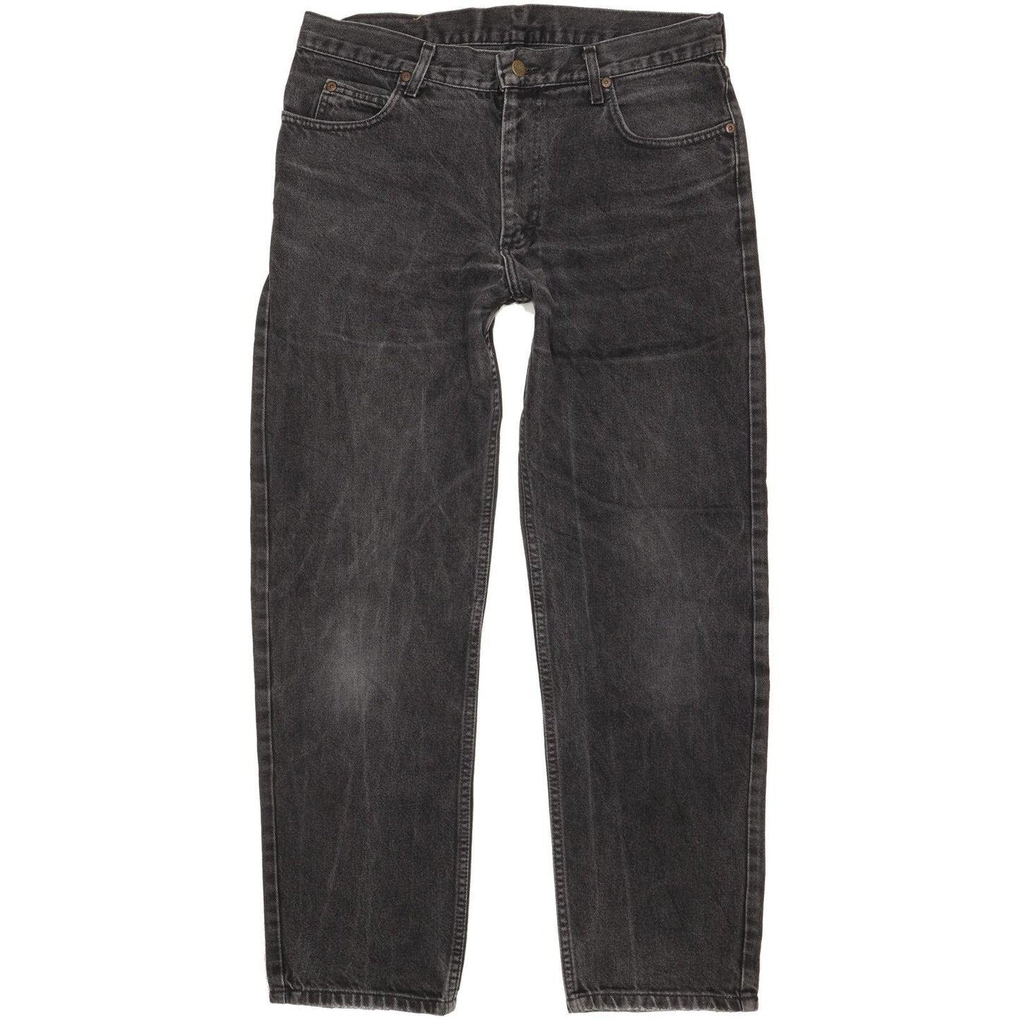 Lee Brooklyn Men Charcoal Straight Regular Jeans W34 L30