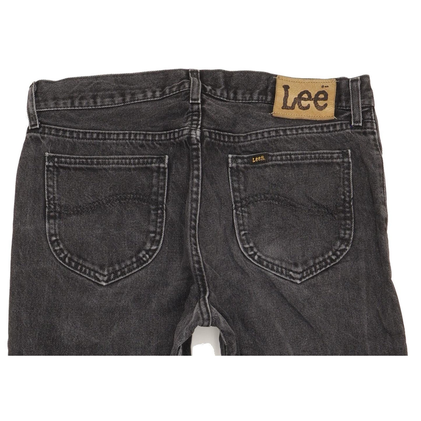 Lee Brooklyn Men Charcoal Straight Regular Jeans W34 L30