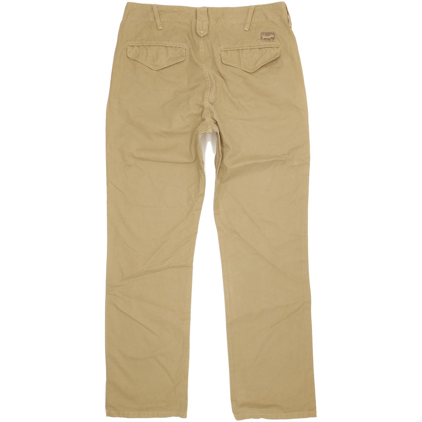 Wrangler Men Beige Straight Regular Jeans W33 L32