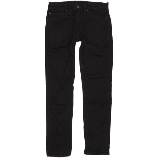 Levi's 511 Men Black Straight Slim Stretch Jeans W31 L32