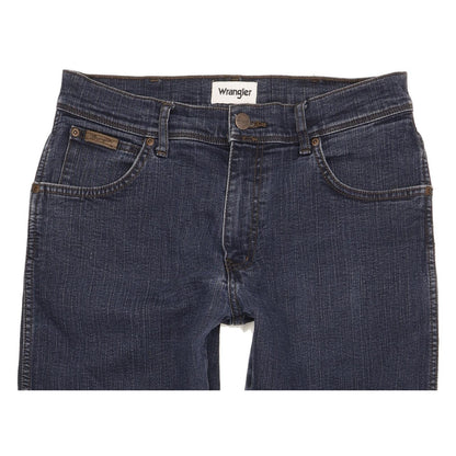 Wrangler Texas Men Blue Straight Regular Stretch Jeans W31 L29