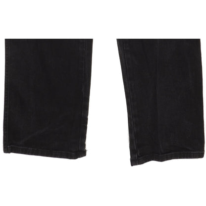 Wrangler Men Black Straight Regular Stretch Jeans W36 L32