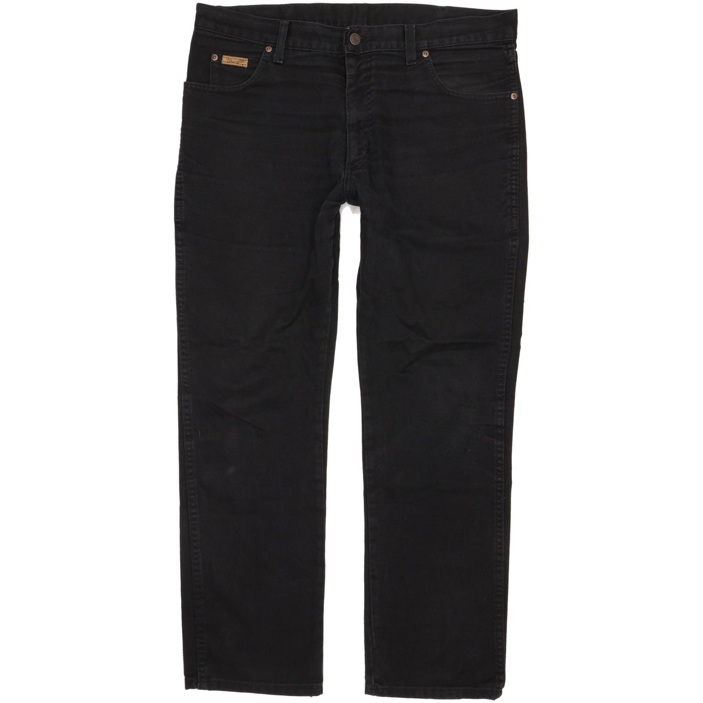 Wrangler Texas Men Black Straight Regular Jeans W36 L30