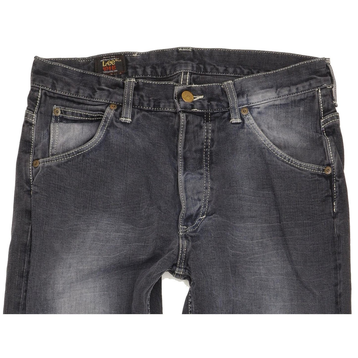Lee 101 B Men Blue Straight Regular Jeans W31 L33