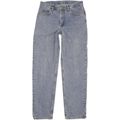 Lee Kansas Men Blue Straight Regular Jeans W33 L34