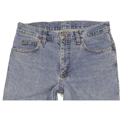 Lee Kansas Men Blue Straight Regular Jeans W33 L34