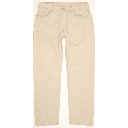 Levi's 517 Men Beige Straight Regular Jeans W35 L32