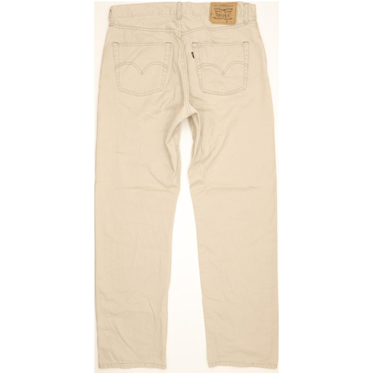 Levi's 517 Men Beige Straight Regular Jeans W35 L32