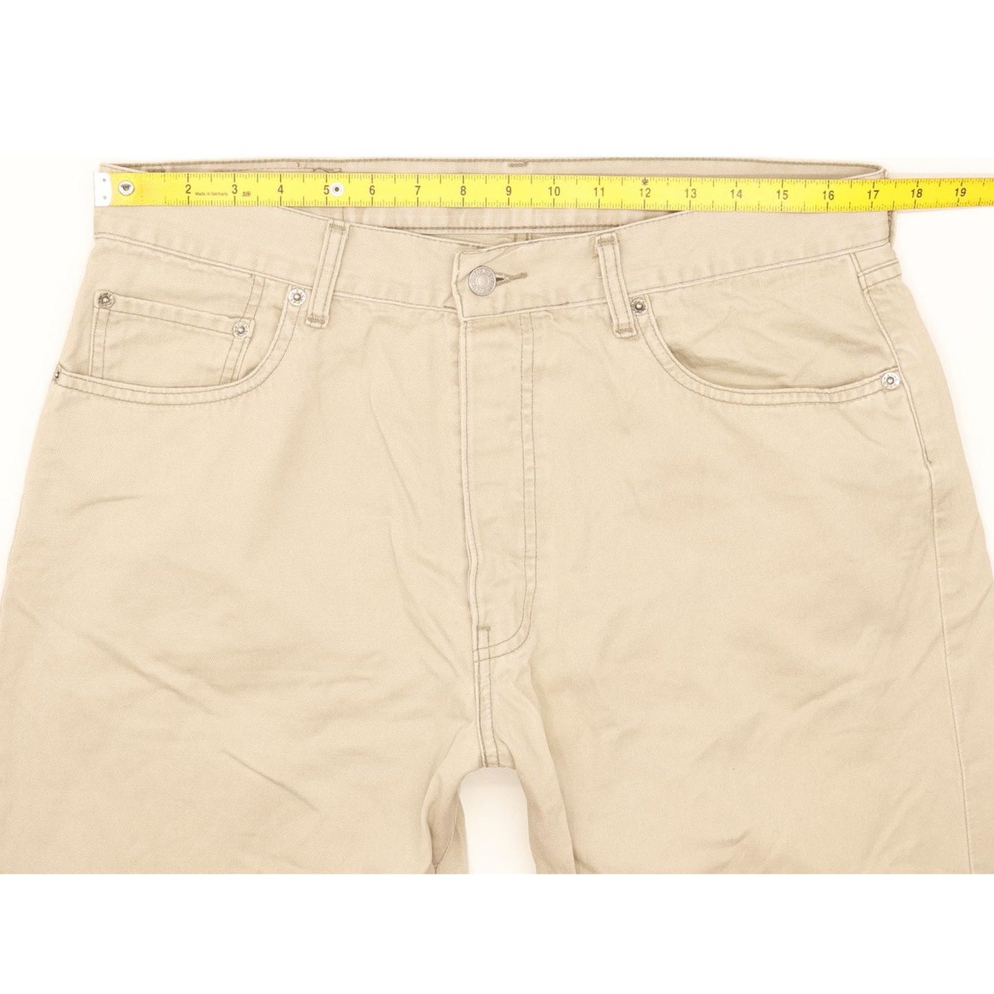 Levi's 517 Men Beige Straight Regular Jeans W35 L32