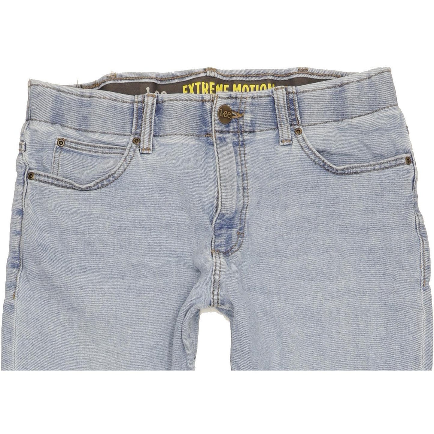 Lee Men Blue Tapered Regular Jeans W32 L33