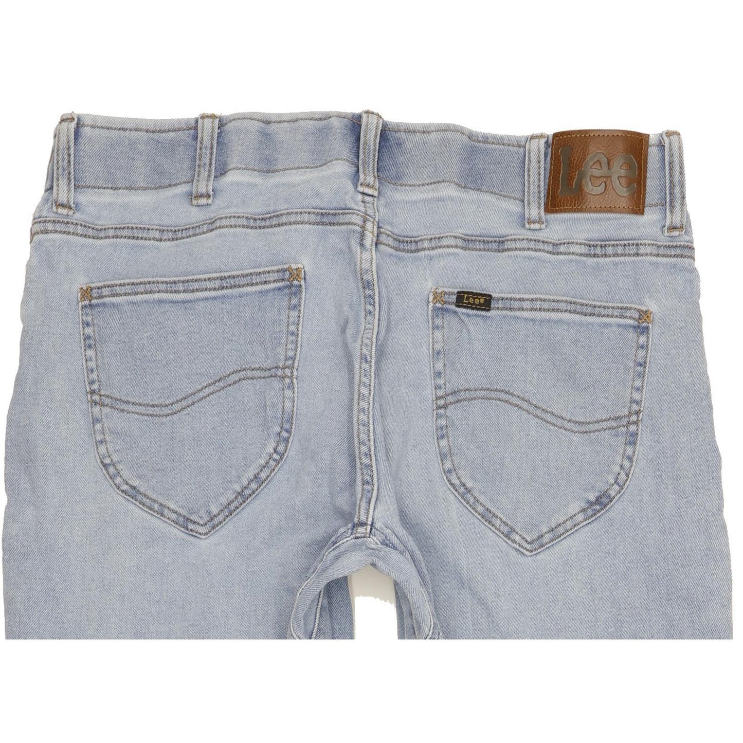 Lee Men Blue Tapered Regular Jeans W32 L33