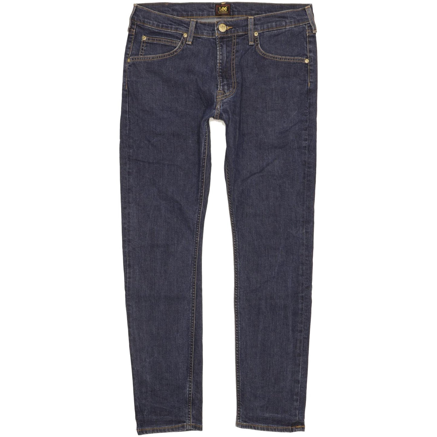 Lee Luke Men Blue Skinny Slim Stretch Jeans W33 L29