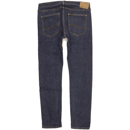 Lee Luke Men Blue Skinny Slim Stretch Jeans W33 L29