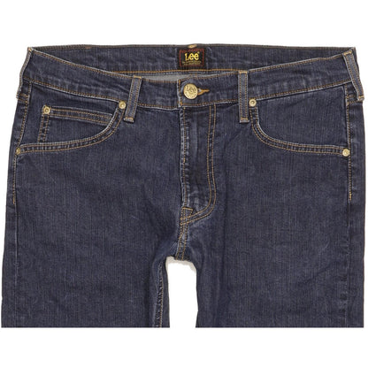 Lee Luke Men Blue Skinny Slim Stretch Jeans W33 L29