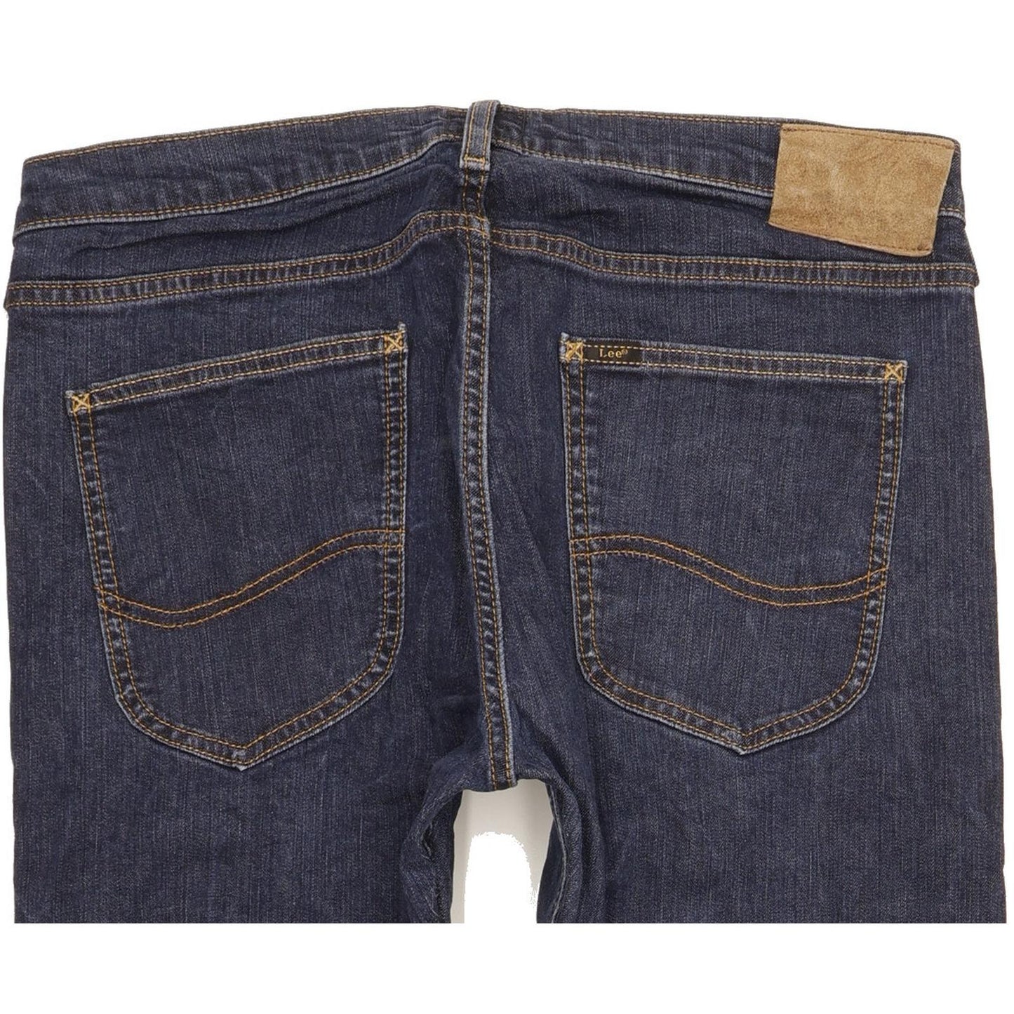 Lee Luke Men Blue Skinny Slim Stretch Jeans W33 L29