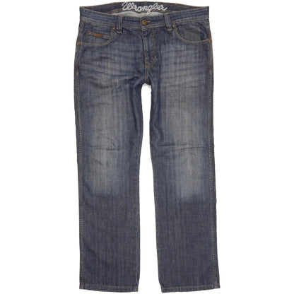 Wrangler Clyde Men Blue Straight Regular Jeans W36 L32