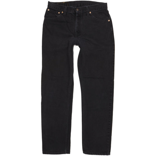 Levi's 521 Men Black Straight Regular Jeans W33 L31