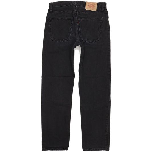 Levi's 521 Men Black Straight Regular Jeans W33 L31