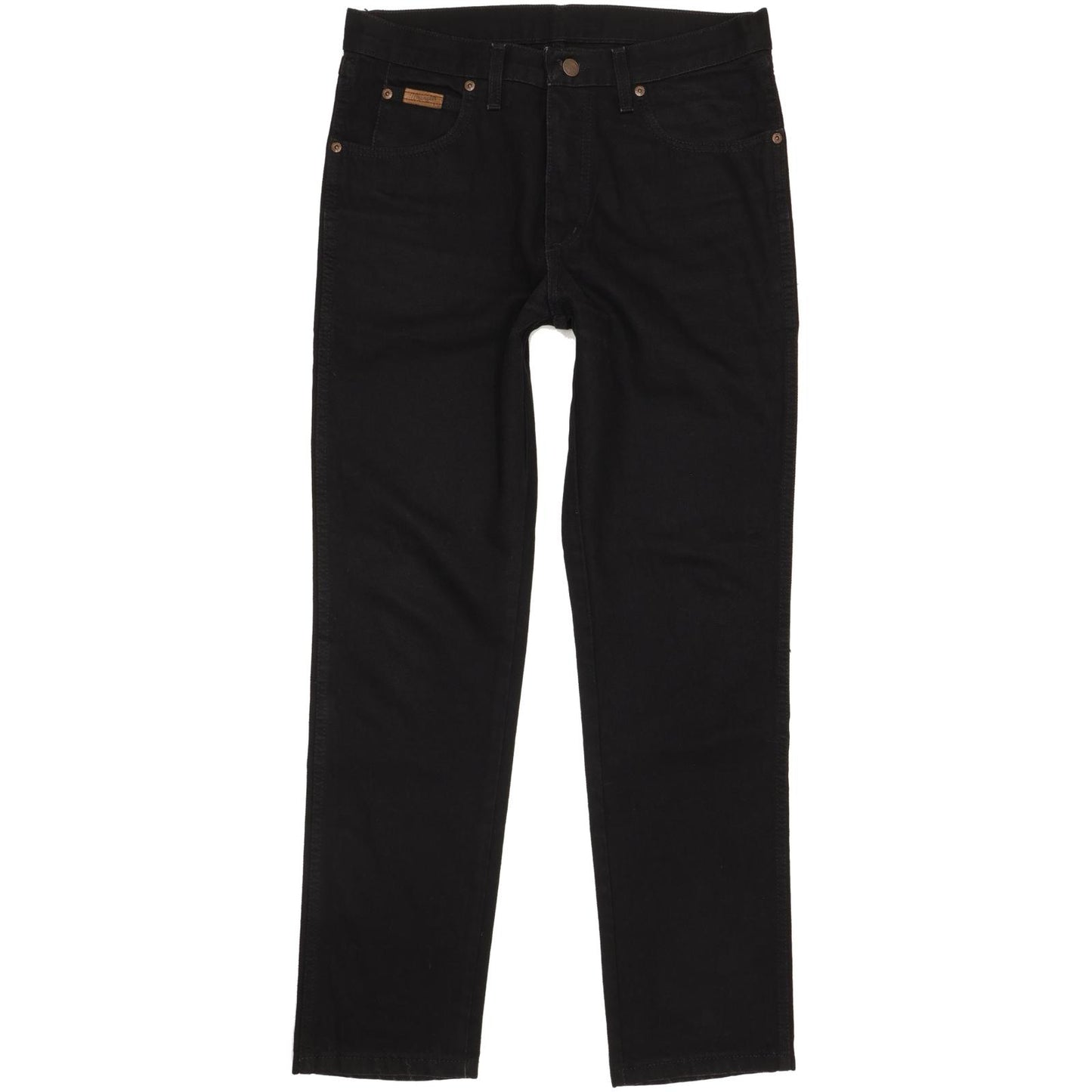 Wrangler Alabama Men Black Straight Regular Jeans W32 L30