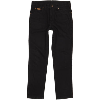 Wrangler Alabama Men Black Straight Regular Jeans W32 L30