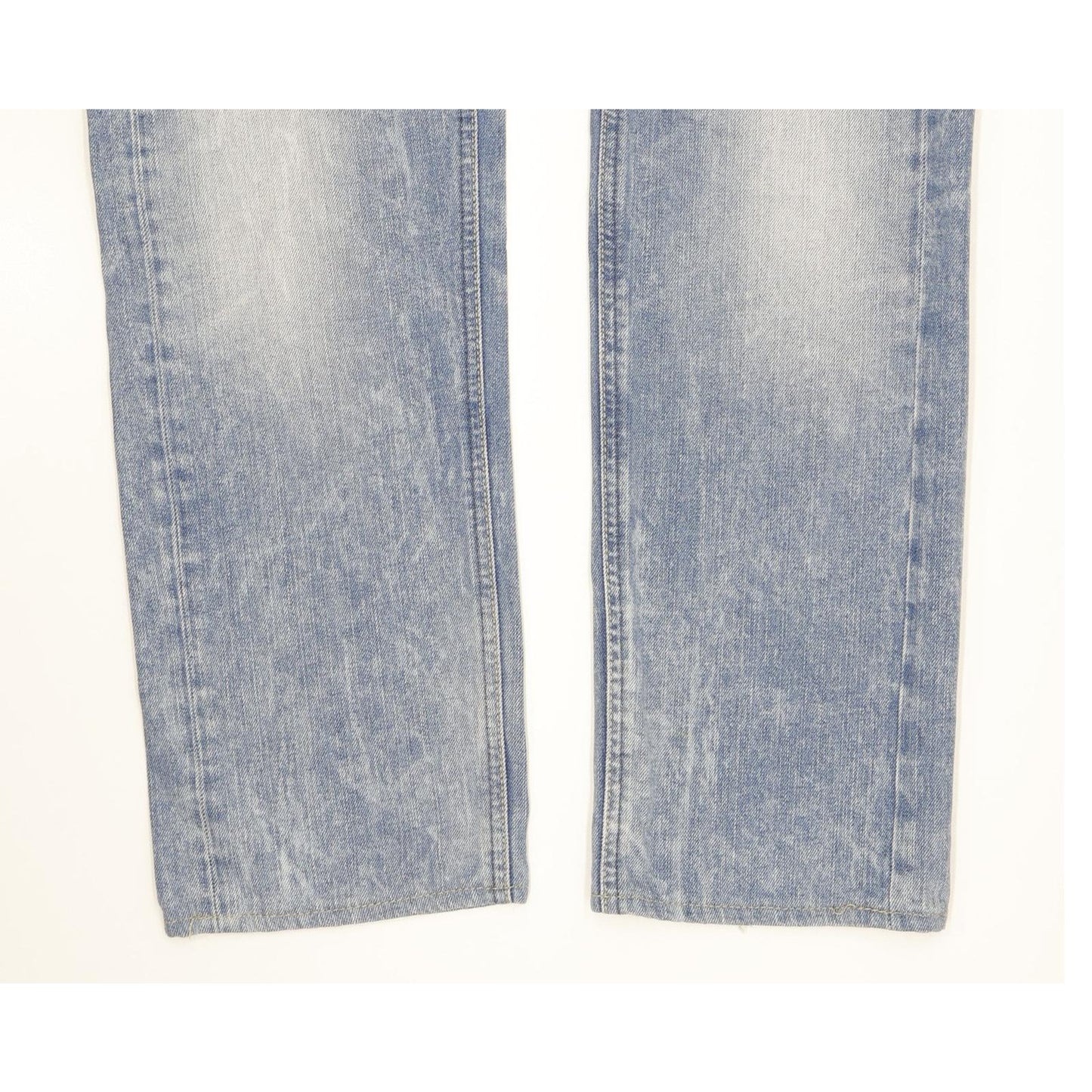 Lee Daren Men Blue Straight Slim Jeans W34 L32