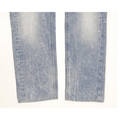 Lee Daren Men Blue Straight Slim Jeans W34 L32