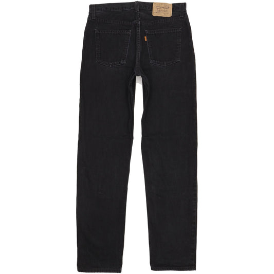 Levi's 623 Men Black Straight Regular Jeans W32 L34