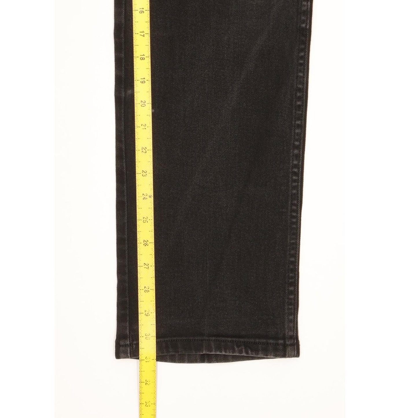 Wrangler Texas Men Black Straight Regular Stretch Jeans W33 L31