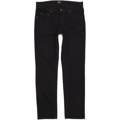 Pioneer Rando Men Black Straight Regular Stretch Jeans W34 L32