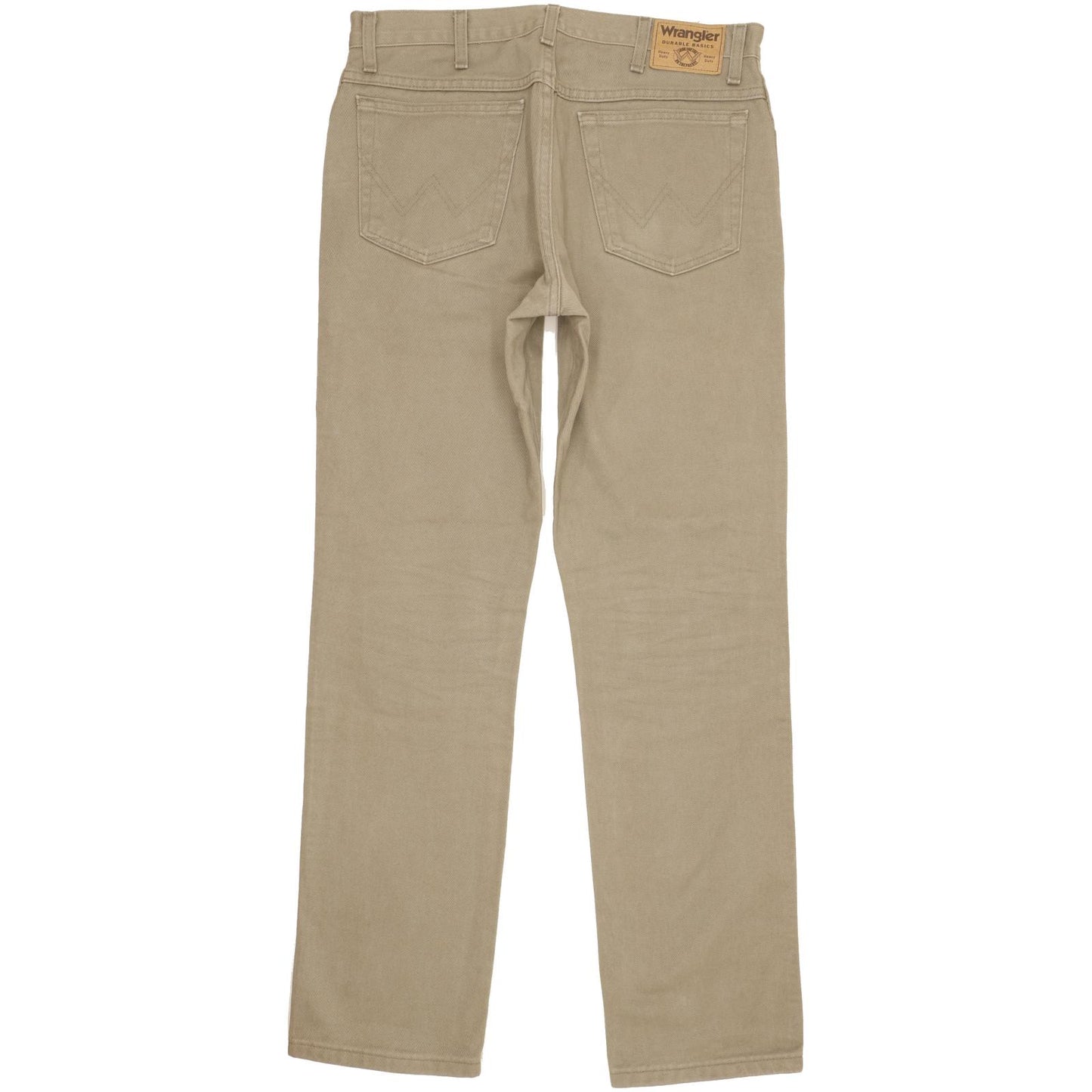Wrangler Men Khaki Straight Regular Jeans W34 L34