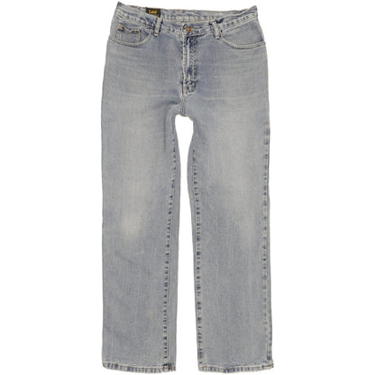 Lee Men Blue Straight Regular Jeans W32 L31