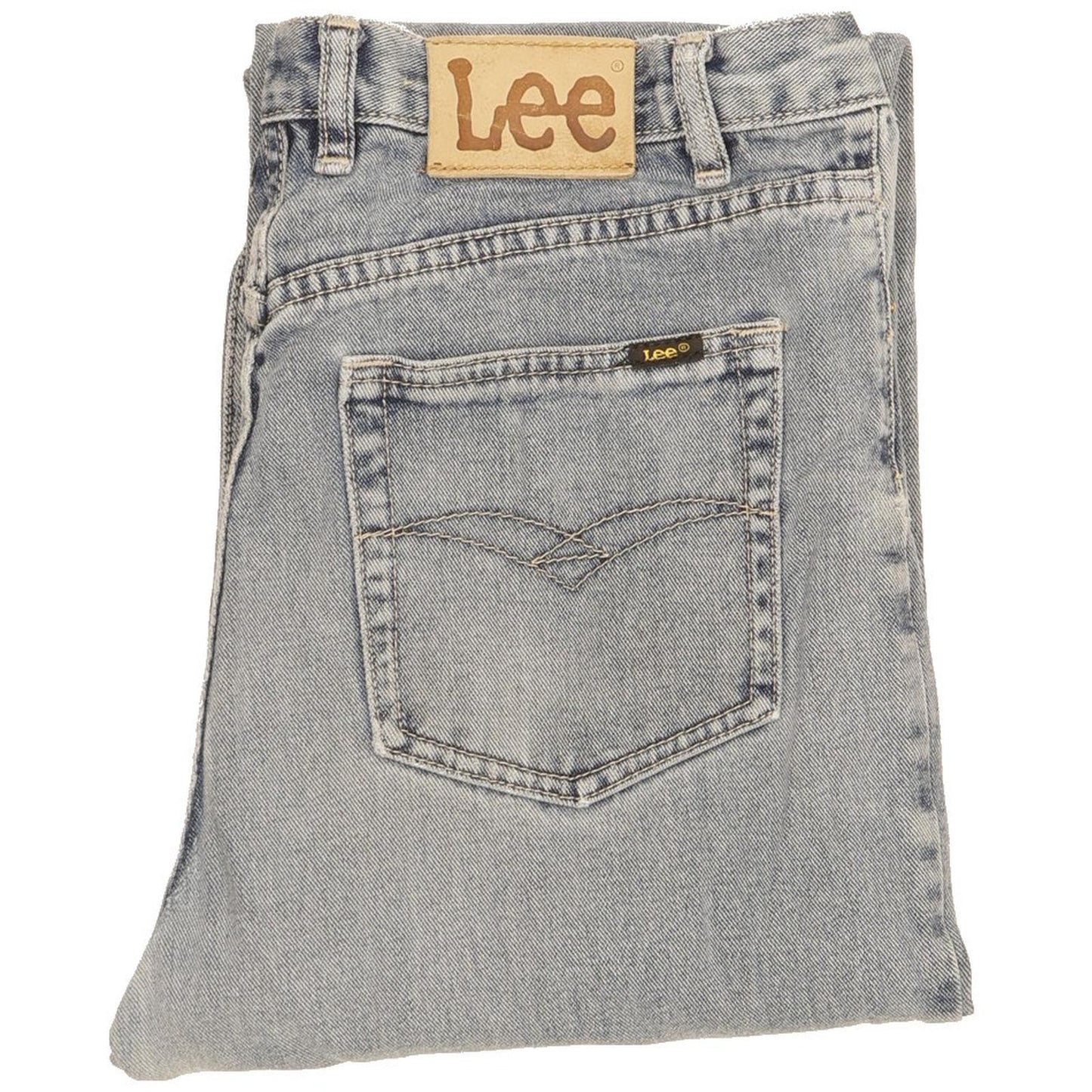 Lee Men Blue Straight Regular Jeans W32 L31