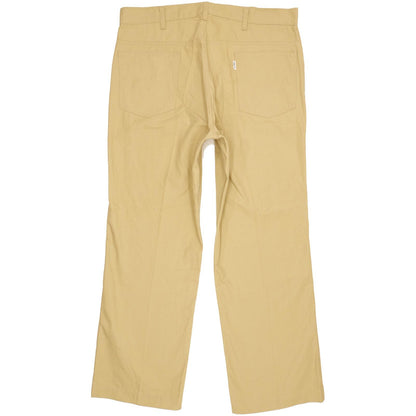 Levi's Men Beige Straight Regular Stretch Jeans W36 L28