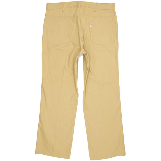 Levi's Men Beige Straight Regular Stretch Jeans W36 L28