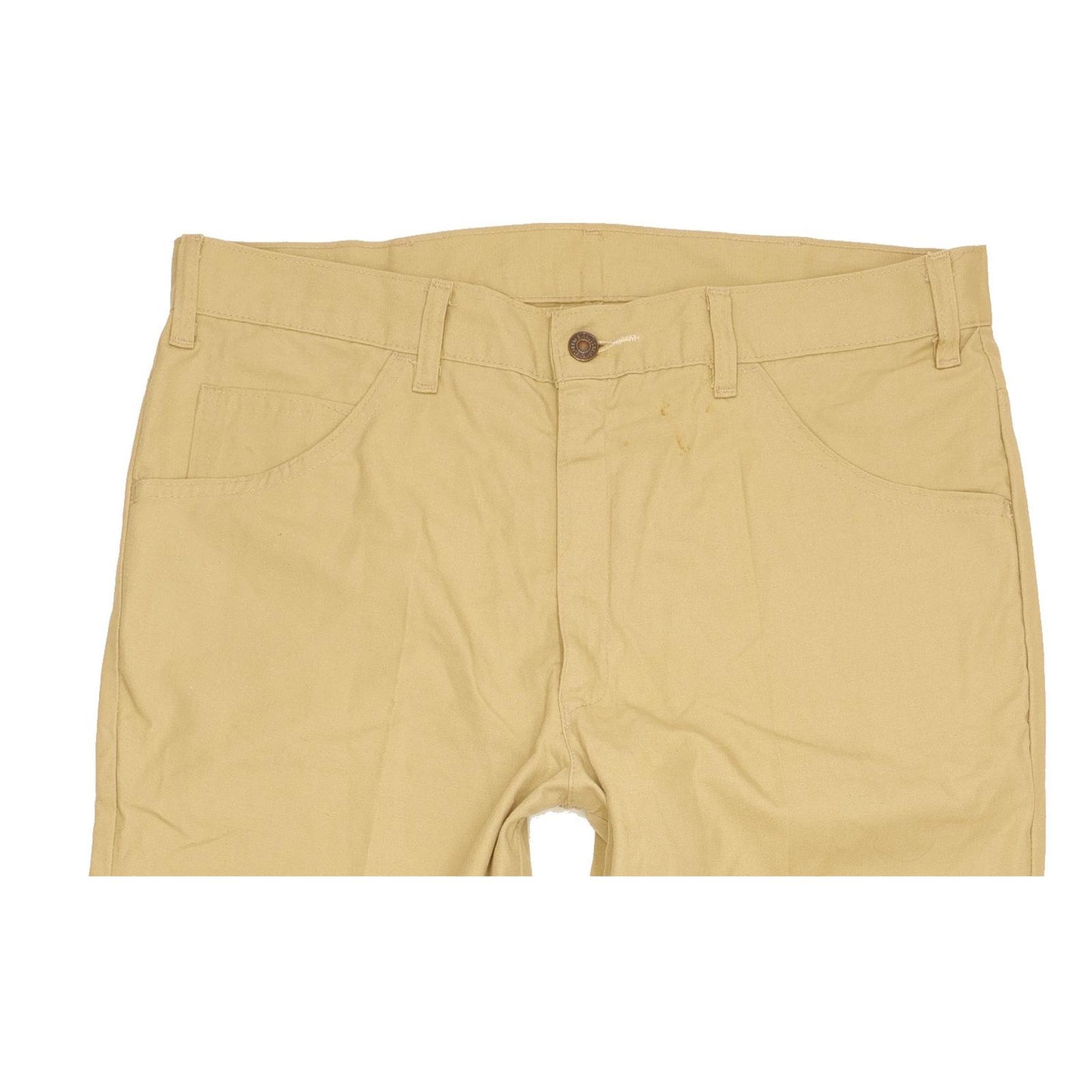 Levi's Men Beige Straight Regular Stretch Jeans W36 L28
