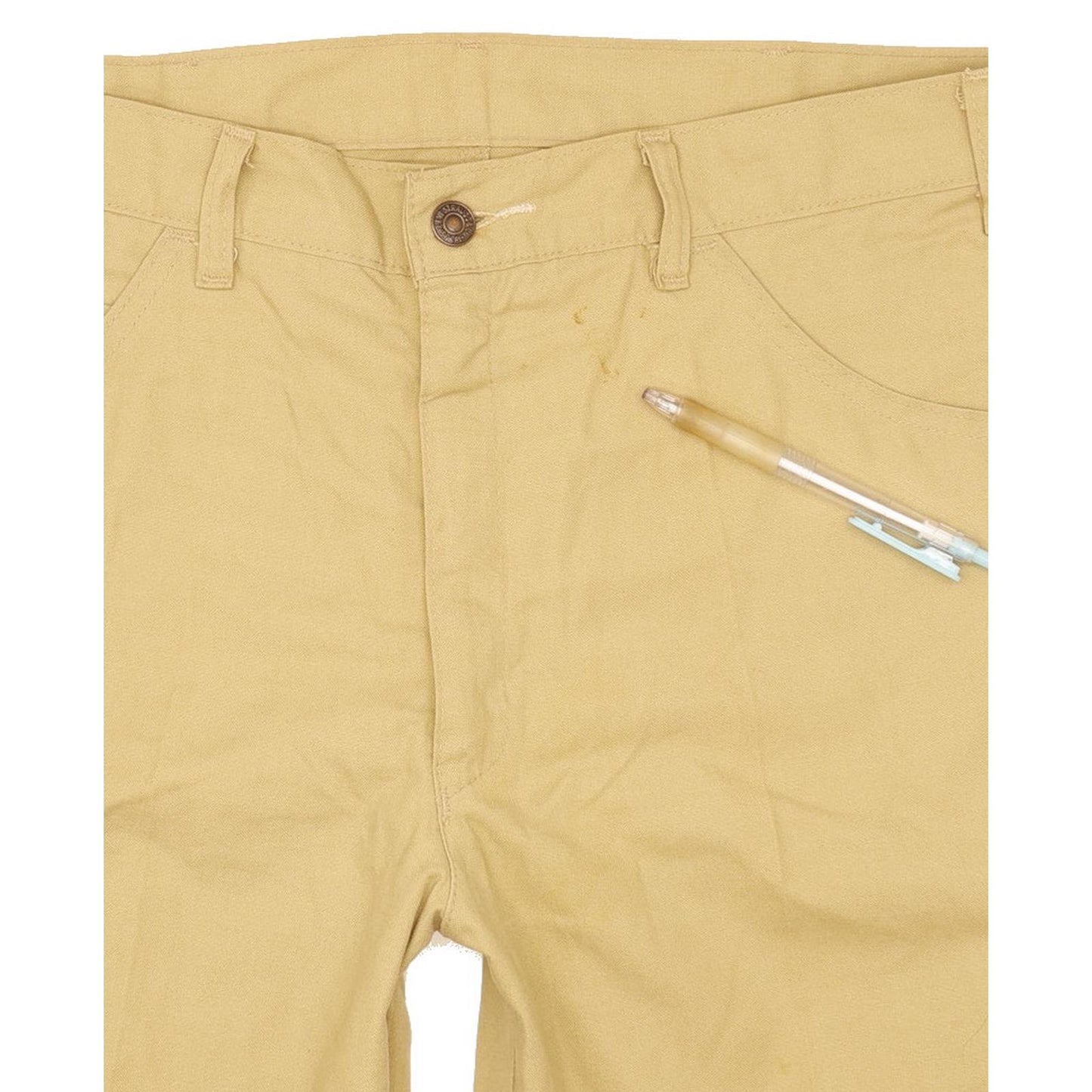 Levi's Men Beige Straight Regular Stretch Jeans W36 L28