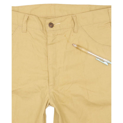 Levi's Men Beige Straight Regular Stretch Jeans W36 L28