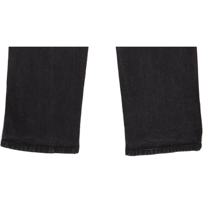 Wrangler Durable Quality Men Black Straight Regular Stretch Jeans W38 L32