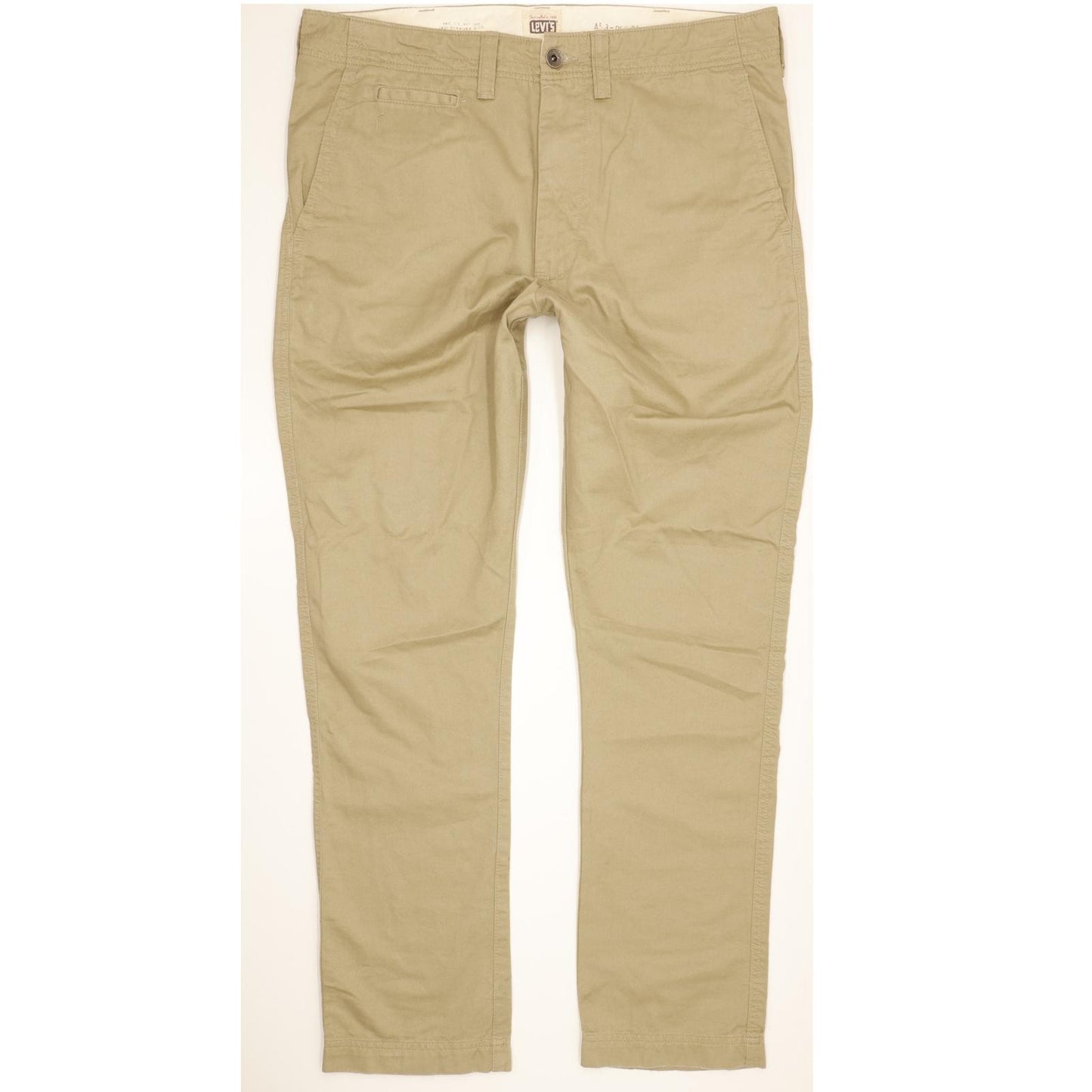 Levi's Men Beige Tapered Loose Jeans W36 L32