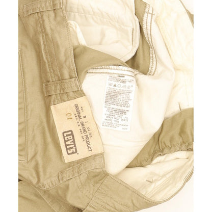 Levi's Men Beige Tapered Loose Jeans W36 L32
