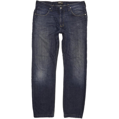 Lee Kent Men Blue Straight Regular Jeans W34 L32