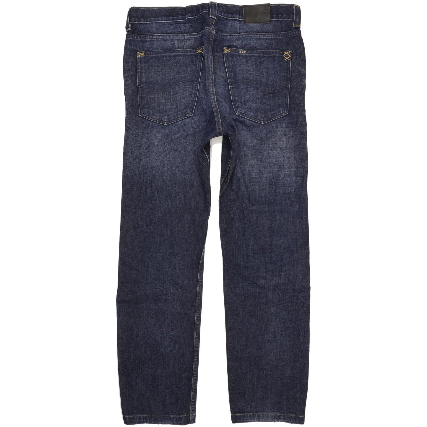 Lee Kent Men Blue Straight Regular Jeans W34 L32